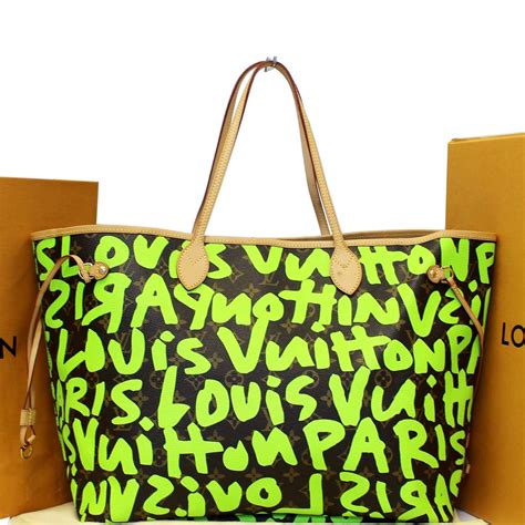 louis vuitton neon green bag|Louis Vuitton neverfull bags.